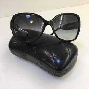 Black Chanel Sunglasses